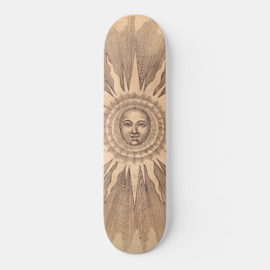 Sun | Robert Fludd | Persoonlijk Skateboard (Voorkant)
