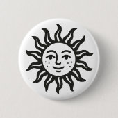 Sun Ronde Button 5,7 Cm (Voorkant)
