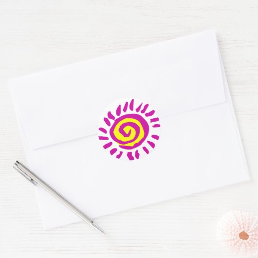 Sun Ronde Sticker (Envelop)