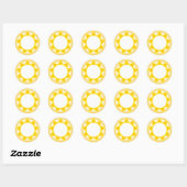 Sun Ronde Sticker (Vel)