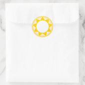 Sun Ronde Sticker (Tas)