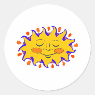 Sun Ronde Sticker