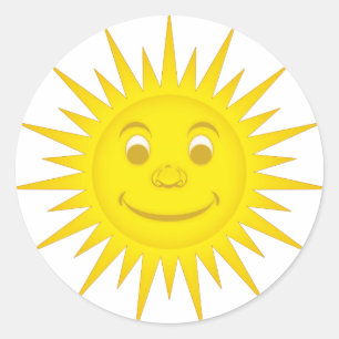 Sun Ronde Sticker