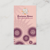 Sun Rosea w/Logo Visitekaartje (Achterkant)