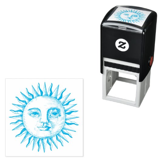  SUN RUBBER STAMP  ZELFINKTENDE STEMPEL (In situ)