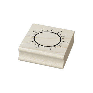 Sun Rubberstempel