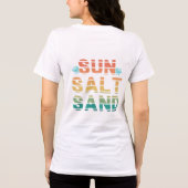  "sun salt sand" t-shirt (Achterkant)