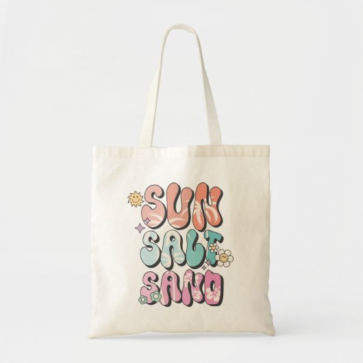 Sun Salt Sand Tote Bag (Voorkant)
