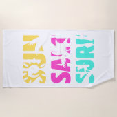 Sun Salt Surf - Summer Vibes Strandlaken (Voorkant)