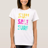 Sun Salt Surf - Summer Vibes T-shirt (Voorkant)
