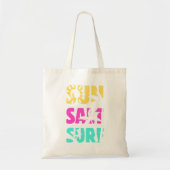 Sun Salt Surf - Summer Vibes Tote Bag (Voorkant)
