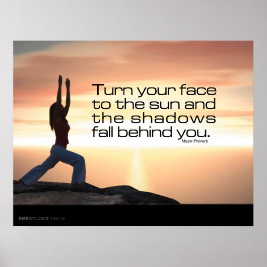 Sun Salutation Poster (Voorkant)