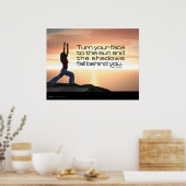 Sun Salutation Poster (Keuken)