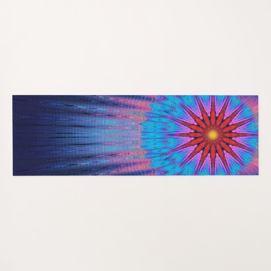 Sun Salutations Yogamat (Achterkant (horizontaal))