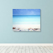 Sun Sand and Money II Canvas Afdruk (Insitu (Houten vloer))