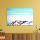 Sun Sand and Money III Canvas Afdruk (Insitu (Woonkamer))