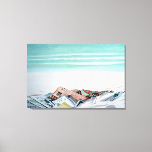 Sun Sand and Money III Canvas Afdruk (Voorkant)
