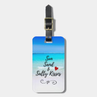 Sun Sand and Salty Kisses Tropical Beach