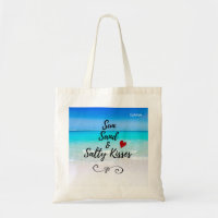 Sun Sand and Salty Kisses Tropical Beach Custom
