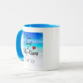 Sun Sand and Salty Kisses Tropical Beach Mok (Voorkant links)