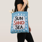 Sun Sand Zee Canvas tas (Dichtbij)