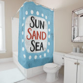 Sun Sand Zee Douchegordijn (In situ)