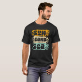 Sun Sand Zee T-shirt (Voorkant volledig)