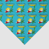 Sun Santa - Mele Kalikimaka Tissuepapier (Detail)