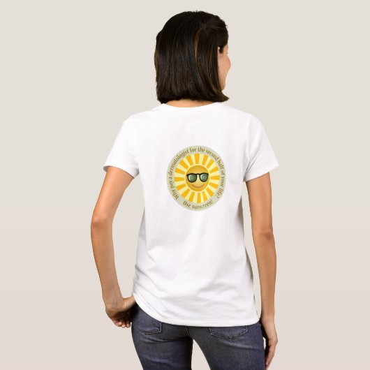 Sun Sense T-shirt (Achterkant volledig)