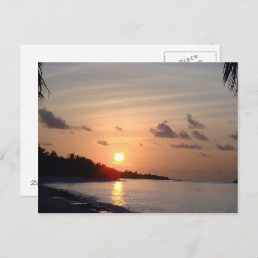 Sun Set Briefkaart (Voorkant / Achterkant)