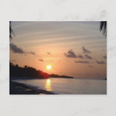 Sun Set Briefkaart (Voorkant)