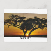 SUN SET BRIEFKAART (Voorkant)