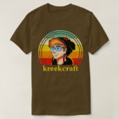 sun set kreekcraft t-shirt (Design voorkant)