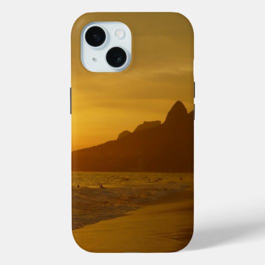Sun Set op Ipanema Beach Brazilië Case-Mate iPhone Case (Achterkant)