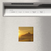 Sun Set op Ipanema Beach Brazilië Magneet (Insitu (Vaatwasser))