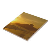 Sun Set op Ipanema Beach Brazilië Tegeltje (Zijkant)