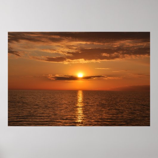 Sun-set op superieur poster (Voorkant)