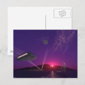 Sun Set Sail Briefkaart (Voorkant / Achterkant)