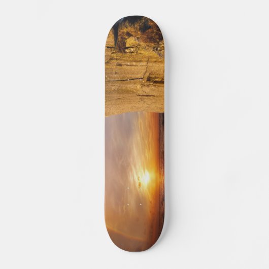 Sun Set Zee Cliff Persoonlijk Skateboard (Voorkant)