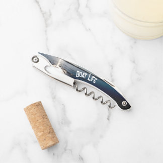 Sun Setting over Lake and Boat Kurkentrekker