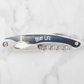 Sun Setting over Lake and Boat Kurkentrekker (Voorkant)