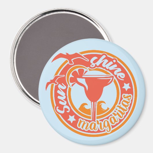 Sun Shine en Margaritas Cruise door Magneet (Voorkant / Achterkant)