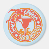 Sun Shine en Margaritas Cruise door Magneet (Voorkant)
