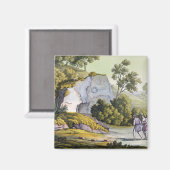 Sun shrine, Peru, uit Le Costume Ancien et Moder Magneet (Voorkant / Achterkant)