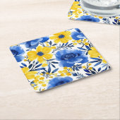 Sun & Sky-Onderzetters Kartonnen Onderzetters (Schuin)