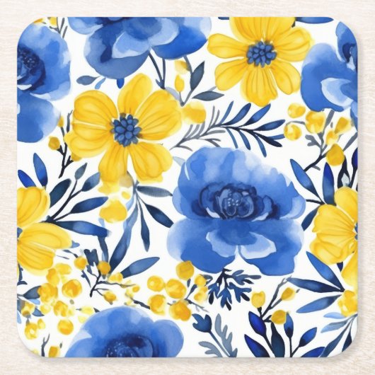 Sun & Sky-Onderzetters Kartonnen Onderzetters (Voorkant)