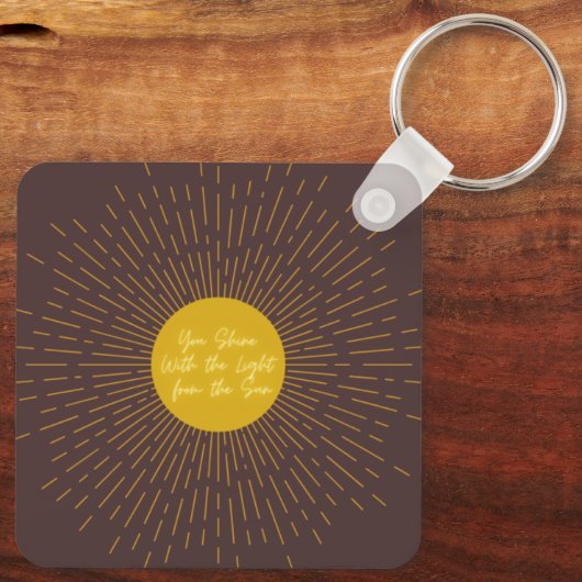 Sun Sleutelhanger (Achterkant)