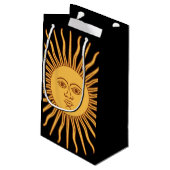 Sun Small Gift Bag Klein Cadeauzakje (Achterkant Gekanteld)