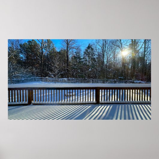 Sun, Snow & Shadows,  Poster (Voorkant)