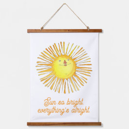 Sun so bright hangend wandkleed